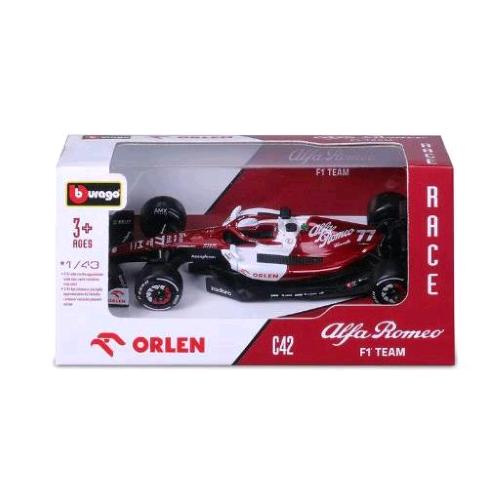 ALFAF1TEAMORLENC42 77BOTTASI 1:43