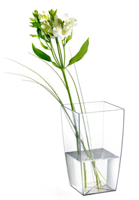 Vaso Trasparente Algarve Clear - Dimensioni: cm 20x20x35 h - ALGARVE35CLEA