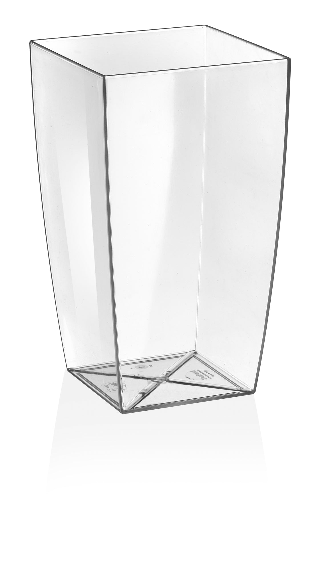 Vaso Trasparente Algarve Clear - Dimensioni: cm 20x20x35 h - ALGARVE35CLEA