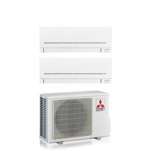 Climatizzatore Condizionatore Mitsubishi Electric Dual Split Inverter Serie AP-VGK 9+18 con MXZ-2F53VF2 R-32 Wi-Fi Integrato 9000+18000