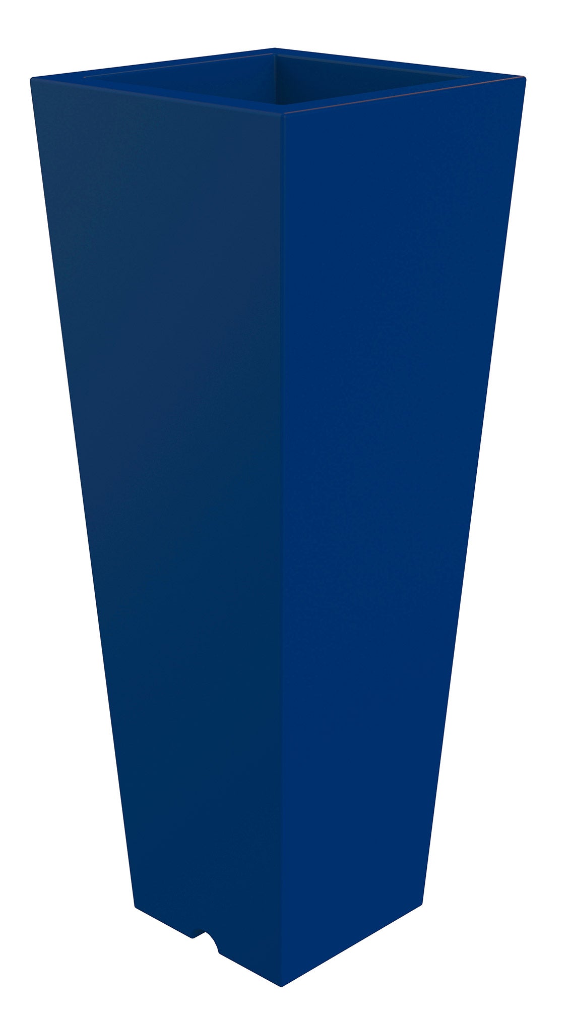 Vaso 34x86 cm in Resina Arkema Quadro 86 Blu