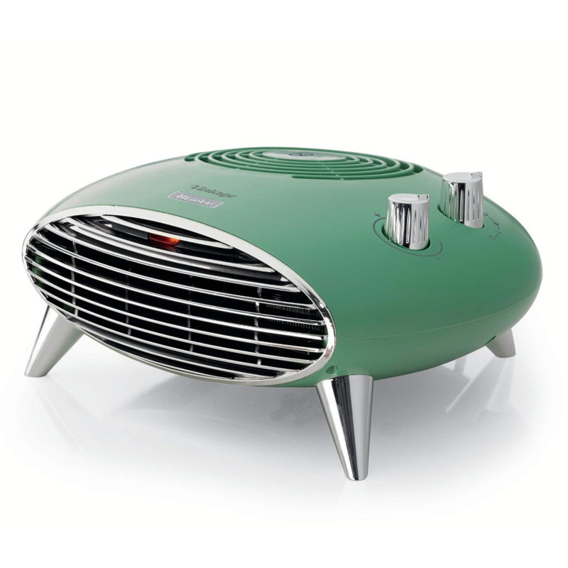 ARIETE VINTAGE VERDE (8211/04) - TERMOVENTILATORE DA TAVOLO 2000W - CALDO/FREDDO