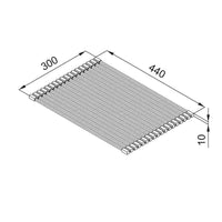 Rollmat Elleci Element 440 Materiale Silicone Nero - ARS013BK