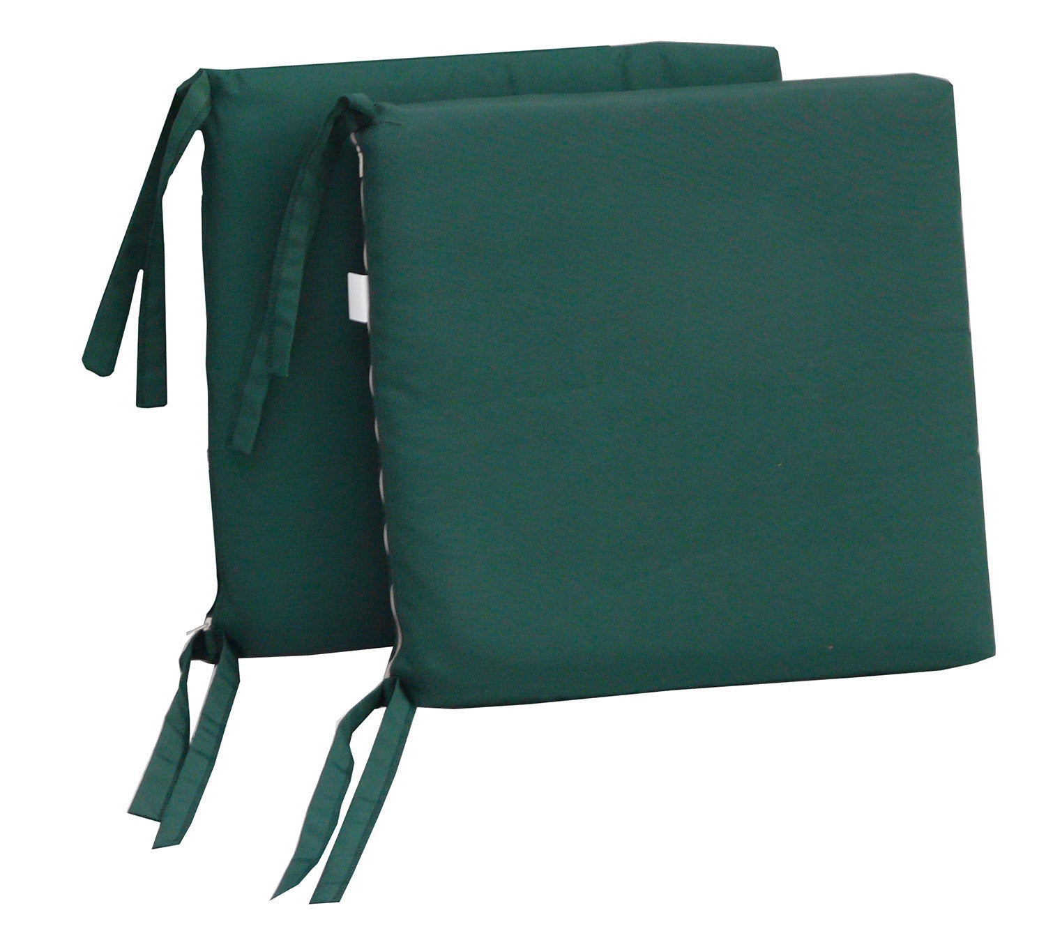 Set 2 Cuscini per Sedia da Giardino 40x40x5 cm in Dralon Allegro Verde