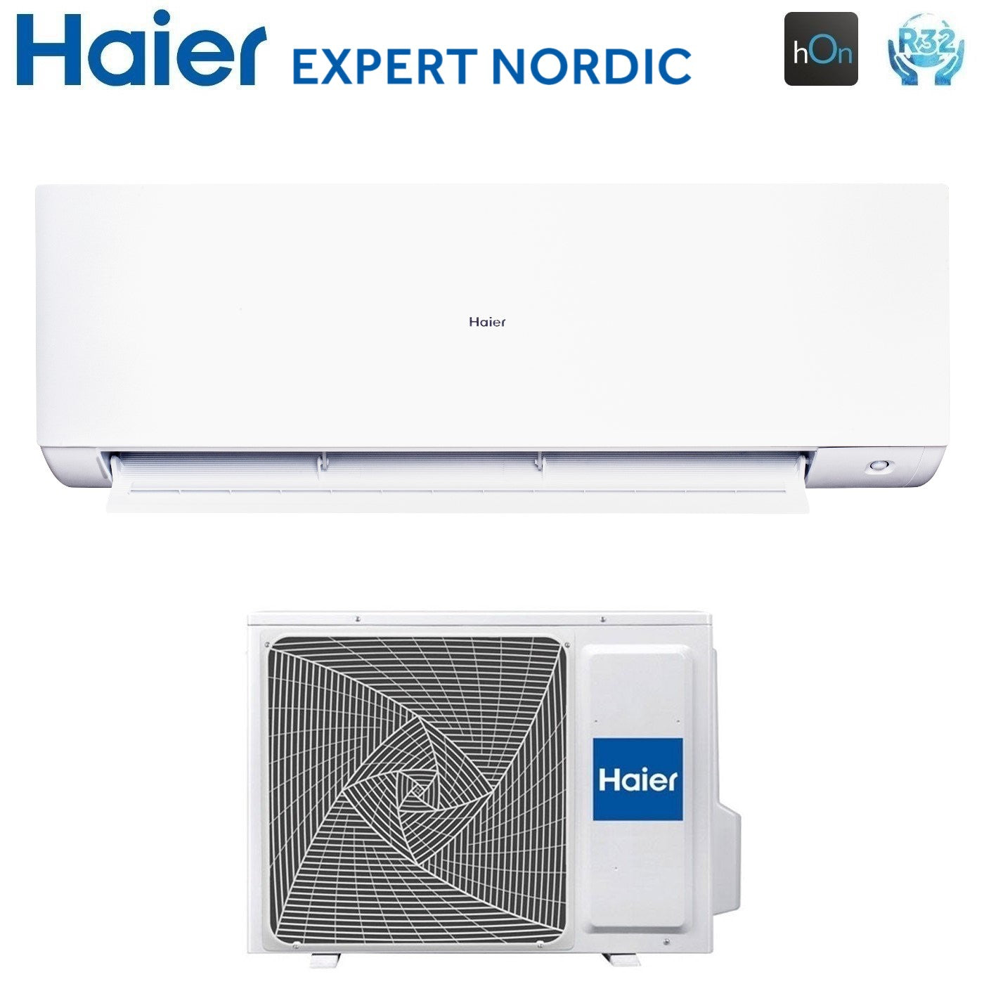 Climatizzatore Condizionatore Haier Inverter serie EXPERT NORDIC 9000 Btu AS25XCHHRA-NR R-32 Wi-Fi Integrato