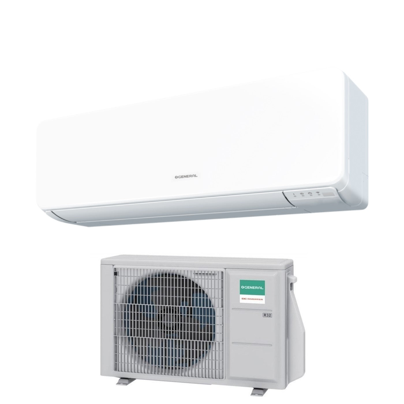 Climatizzatore Condizionatore General Fujitsu Inverter serie KMCF 7000 Btu ASHG07KMCF R-32 Wi-Fi Integrato Classe A++/A+