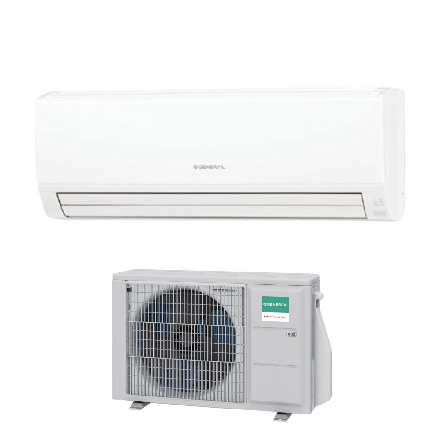 Climatizzatore Condizionatore General Fujitsu Inverter serie KLCA 24000 Btu ASHG24KLCA R-32 Classe A++/A+