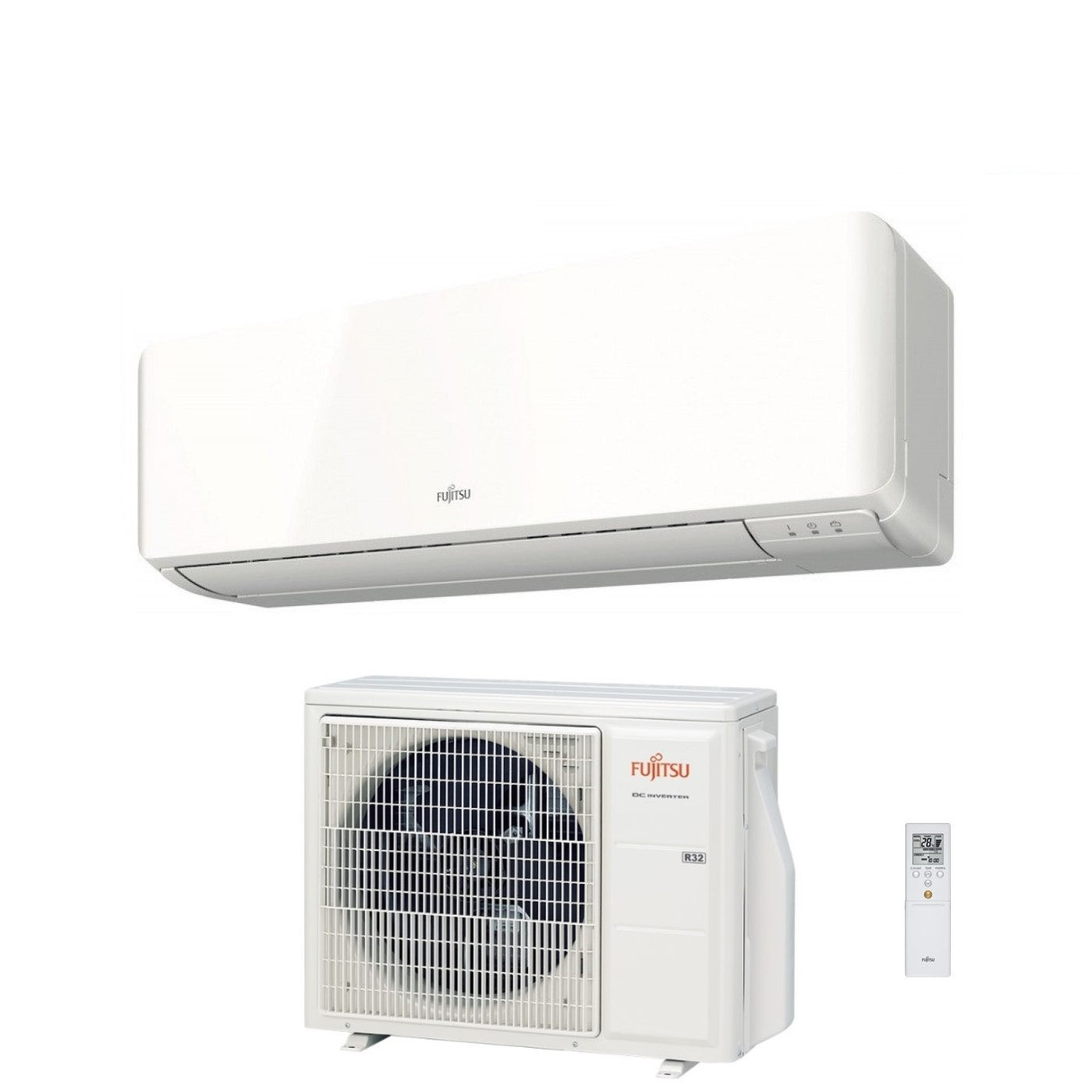 Climatizzatore Condizionatore Fujitsu Inverter serie KM 12000 Btu ASYG12KMCF Codice 3NGF87280 R-32 Wi-Fi Integrato Classe A++/A+