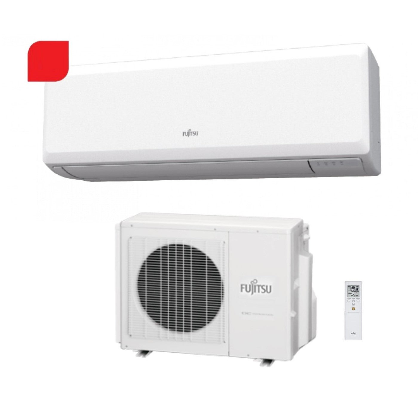 Climatizzatore Condizionatore Fujitsu Inverter Serie KP 9000 Btu ASYG09KPCE R-32 Wi-Fi Optional Classe A++ - Novità