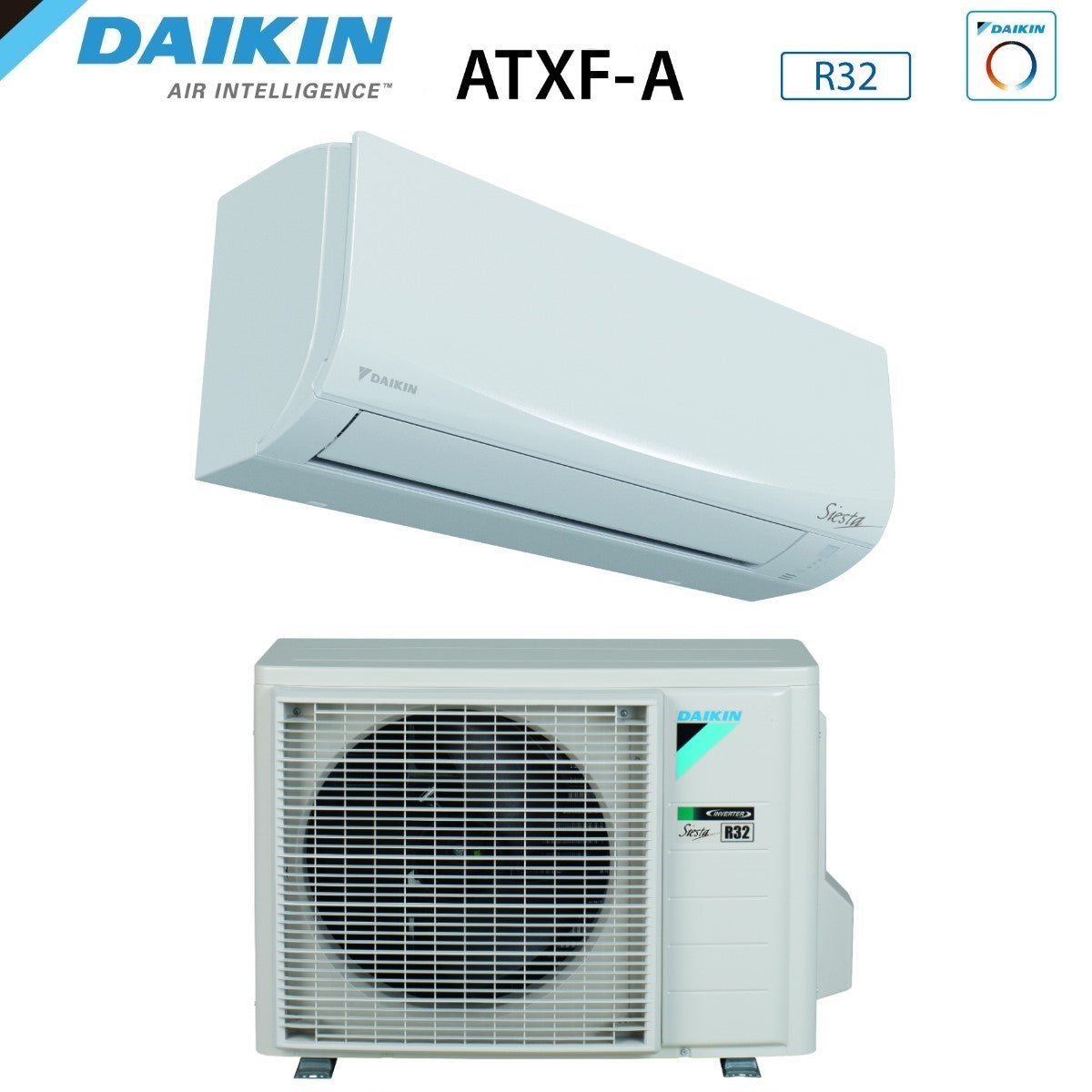 Climatizzatore Condizionatore Daikin Inverter serie SIESTA ATXF-E 24000 Btu ATXF71A R-32 Wi-Fi Optional Classe A/A