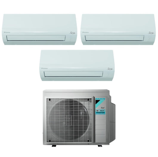 Climatizzatore Condizionatore Daikin Trial Split Inverter serie SIESTA 9+9+12 con 3AMXF52A R-32 Wi-Fi Optional 9000+9000+12000