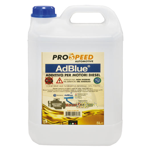 LIQUIDO PER MOTORI DIESEL 'AD BLUE' lt. 5 - tanica PROSPEED