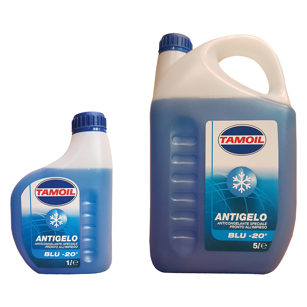 LIQUIDO ANTIGELO -20Â° 'TAMOIL' lt. 5 - blu TAMOIL 4 PZ