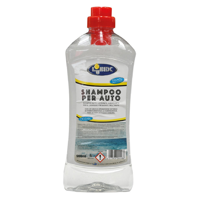 SHAMPOO AUTO CONCENTRATO ml  900 LUBEX 6 PZ