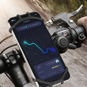 SUPPORTO SMARTPHONE PER BICI E MOTO rotazione 360Â° LOSTECH 12 PZ