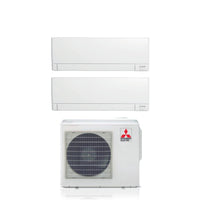 Climatizzatore Condizionatore Mitsubishi Electric Dual Split Inverter Linea Plus serie MSZ-AY 18+18 MXZ-3F54VF R-32 Wi-Fi Integrato 18000+18000