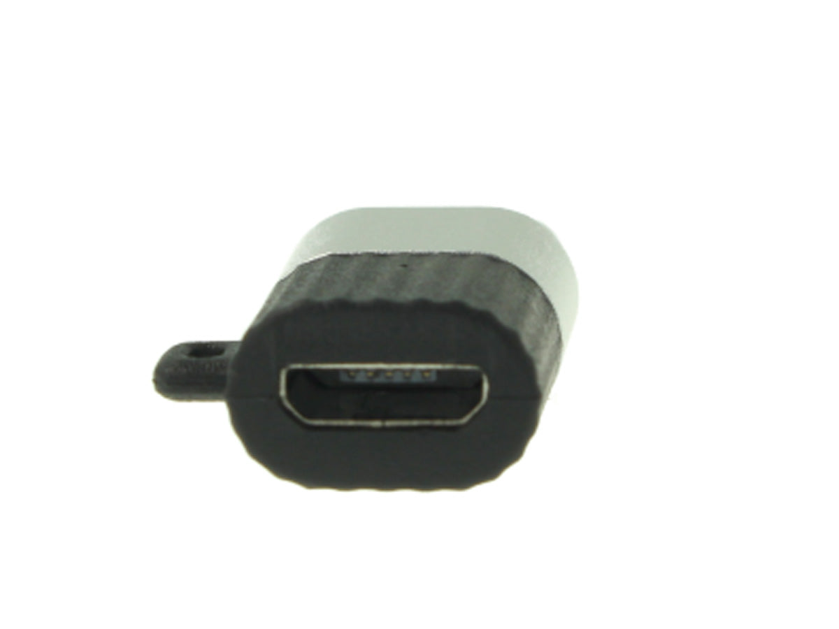 Adattatore da Micro USB Femmina a USB Type C Maschio Con Portachiave Incluso