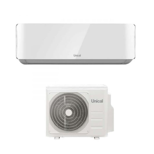 Climatizzatore Condizionatore Unical Inverter Mono Split serie AIR CRISTAL 10000 Btu KMUN 10H R-32 Wi-Fi Optional