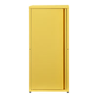 Armadio a Colonna Burlöv in Metallo Mobile per Archivio 88 x 40 x 35 cm Giallo [en.casa]