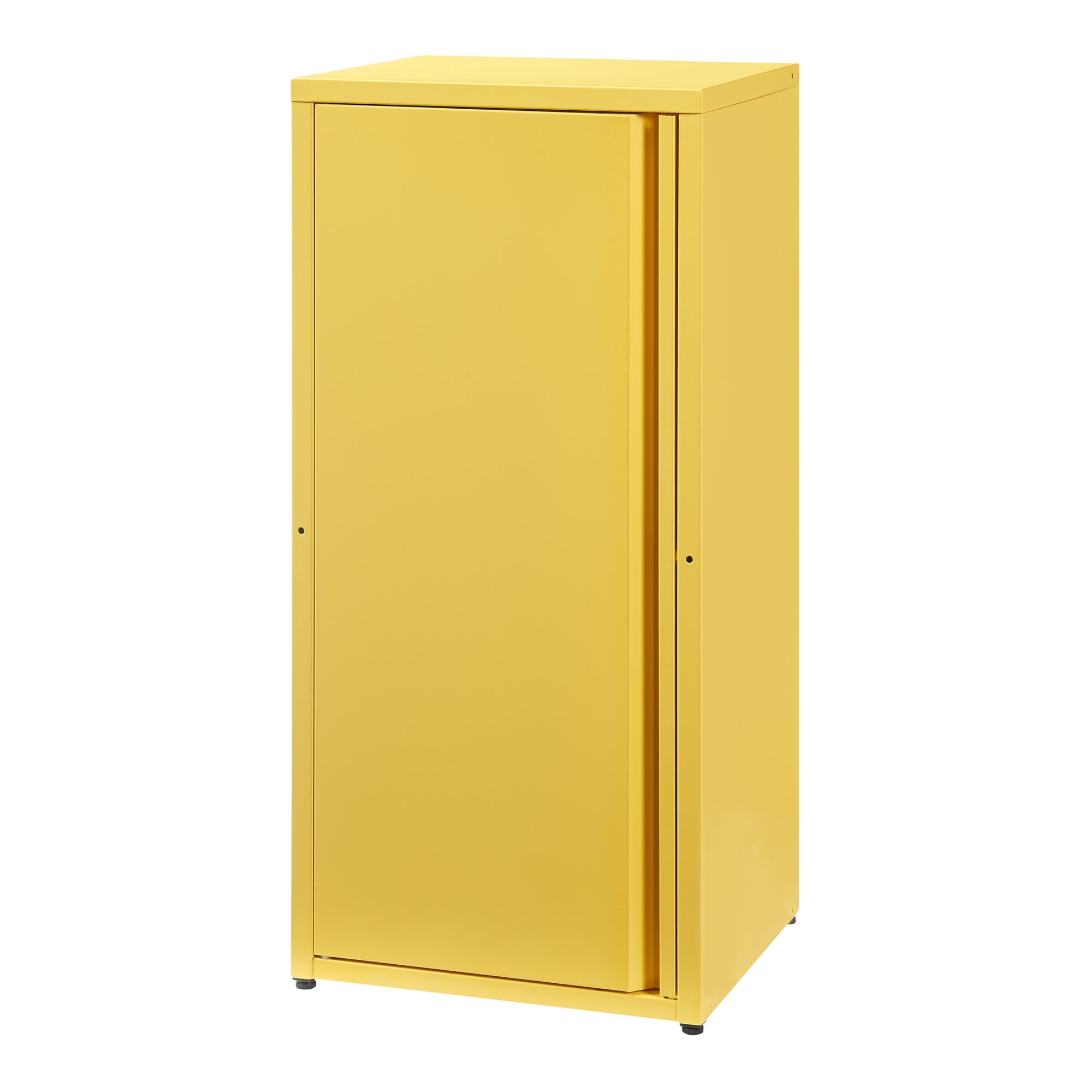 Armadio a Colonna Burlöv in Metallo Mobile per Archivio 88 x 40 x 35 cm Giallo [en.casa]