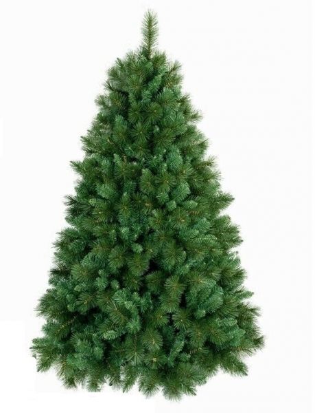 Albero di natale artificiale verde boston top h.240 montaggio ramo per ramo  mix pvc + needle 2135 rami