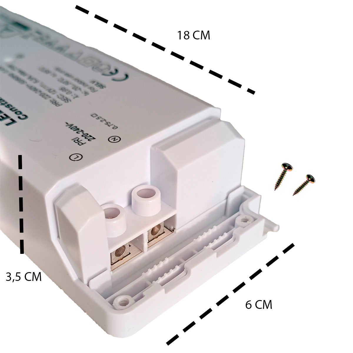 Alimentatore Trasformatore CV 75W 12V 6,3A Tensione Costante 184X61X32mm