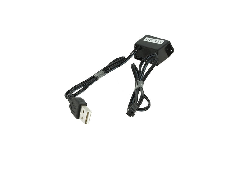 Alimentatore Trasformatore Con USB 5V Per Stringa EL Striscia Neon Led