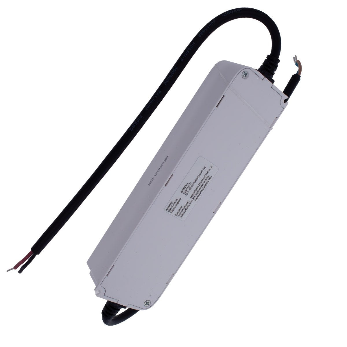 Alimentatore Trasformatore LED Cerificato ENEC Output 100W 24V 4,17A Input 220V IP67 Compatibile Meanwell LPV-100-24