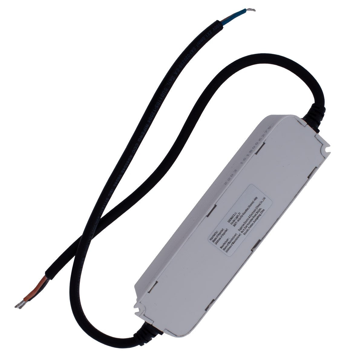 Alimentatore Trasformatore LED Cerificato ENEC Output 24W 24V 1A Input 220V IP67 Compatibile Meanwell LPV-24-24