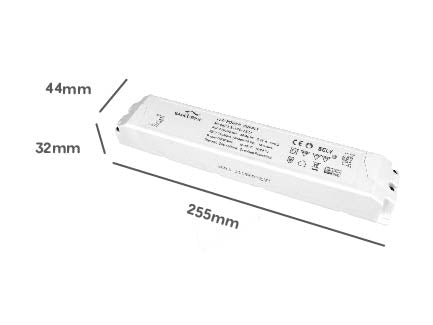 Alimentatore Trasformatore Lungo Sottile 12V 120W 10A Con Carcassa In Plastica Eaglerise LS-120-12 LI