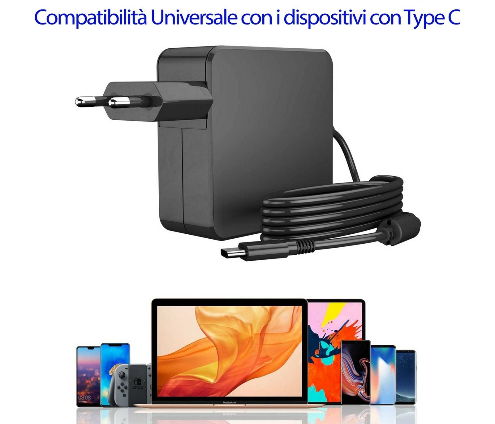 Alimentatore Universale USB C 65W