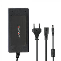 V-TAC VT-22078 Alimentatore in Plastica 78W 24V 3,65A Plug&Play con Jack 2,1 Colore Nero IP44 SKU 3272