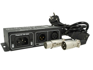 Amplificatore Distributore Segnale DMX 512 Signal Distributor Mono Canale 220V DMX121