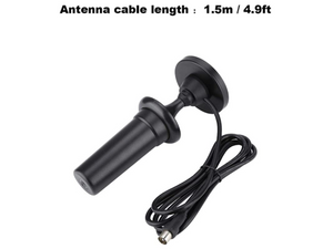 Antenna TV Interna Antenna Portatile DVB-T 36dB Base Magnetica Cavo 1,5M