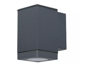 Applique Da Parete e Muro Con Portalampada GU10 Illuminazione Mono Fascio Da Un Lato IP44 Carcassa Nera SKU-8626