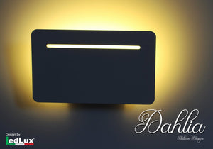 Applique Led Da Parete Modello Dahlia Italian Design Moderna 6W Bianco Caldo