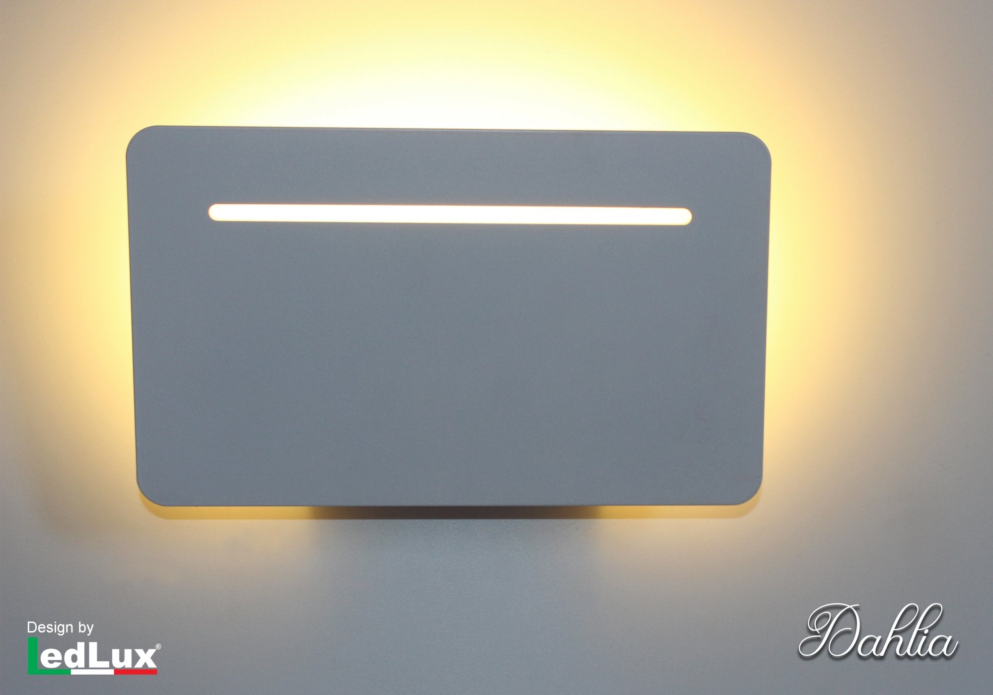 Applique Led Da Parete Modello Dahlia Italian Design Moderna 6W Bianco Caldo