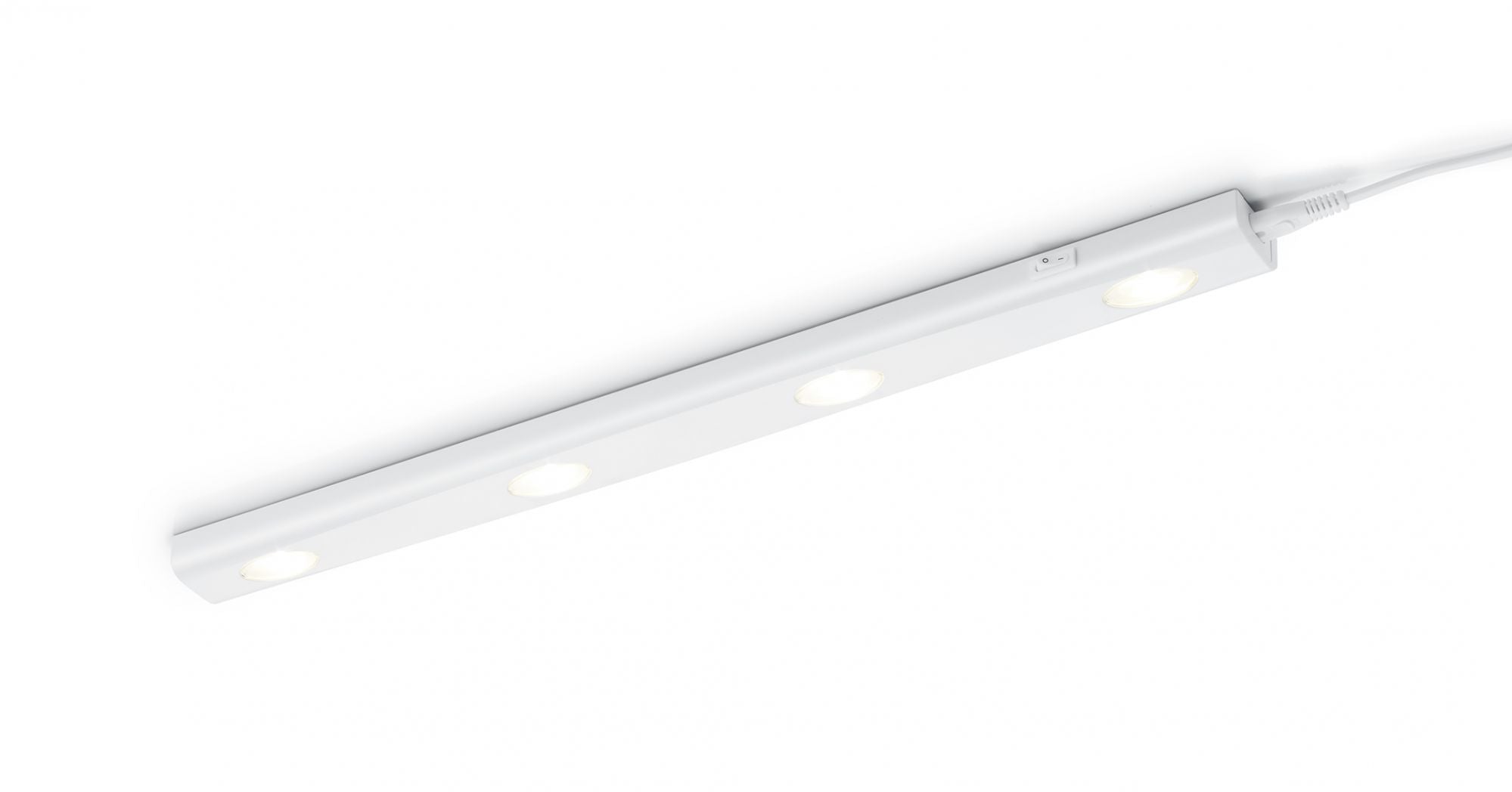 Applique a parete reglette led bianco 4 punti luce  ARAGON 273170401