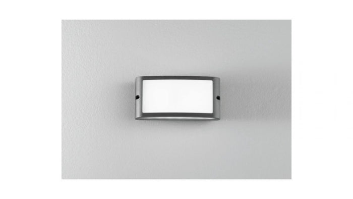 Applique da esterno modello Dubai Alluminio CCT 10watt IP54 Antracite