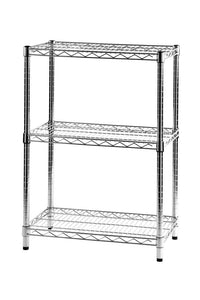 Archimede scaffale metallico scaffale 3 ripiani cm 36 x 61 x h. 90 cucina bagno garage cabina armadio