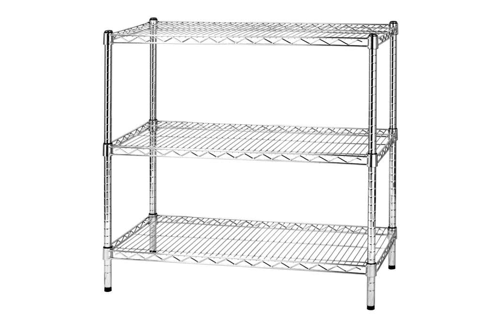 Archimede scaffale metallico scaffale 3 ripiani cm 46 x 91 x h. 90 cucina bagno garage cabina armadio