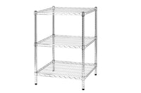 Archimede scaffale metallico scaffale 3 ripiani cm 61 x 61 x h. 90 cucina bagno garage cabina armadio