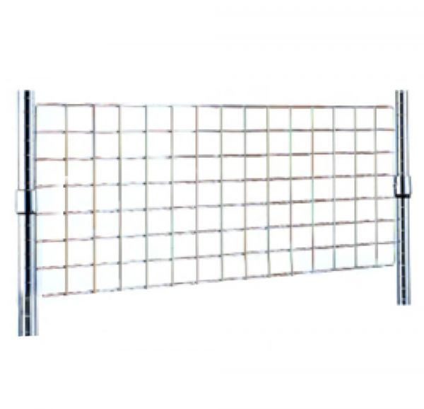 Archimede scaffale metallico schienale orizzontale cm 120 x h. 35  cucina bagno garage cabina armadio