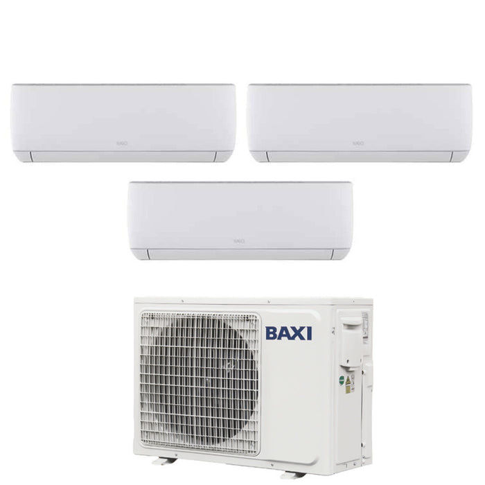 Climatizzatore Condizionatore Baxi Trial Split Inverter serie ASTRA 9+12+12 con LSGT70-3M R-32 Wi-Fi Optional 9000+12000+12000 - Novità