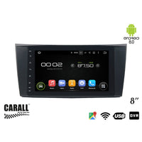 Autoradio Android 8,0 Mercedes Benz W211 GPS DVD USB SD WI-FI Bluetooth Navigatore