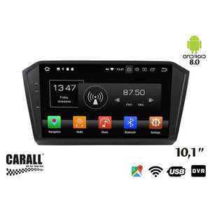 Autoradio Android 8,0 VW Passat GPS DVD USB SD WI-FI Bluetooth Navigatore