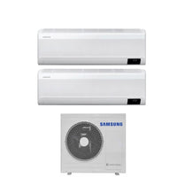 Climatizzatore Condizionatore Samsung Dual Split Inverter serie WINDFREE AVANT 12+18 con AJ068TXJ3KG R-32 Wi-Fi Integrato12000+18000 - Novità