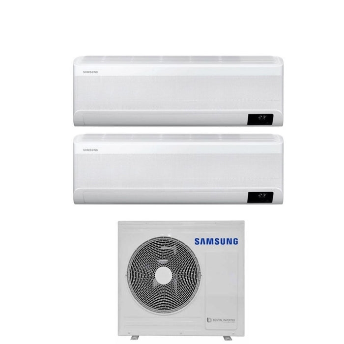 Climatizzatore Condizionatore Samsung Dual Split Inverter serie WINDFREE AVANT 7+9 btu con AJ050TXJ2KG R-32 Wi-Fi Integrato 7000+9000 - Novità