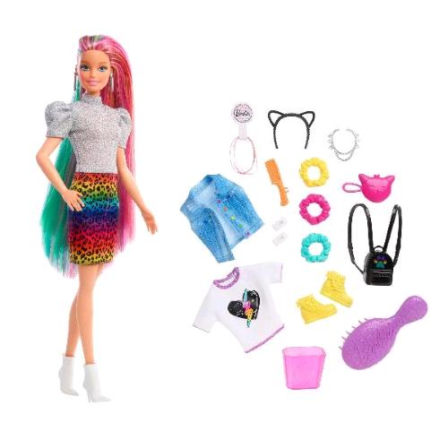 BARBIE CAPELLI MULTICOLOR