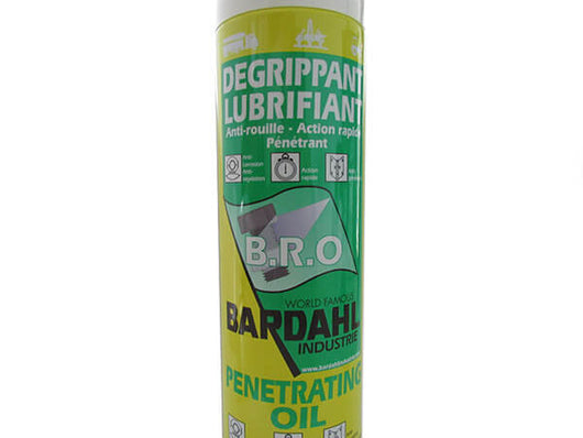 BARDAHL B.R.O. Penetrating Oil Sbloccante ad Alta Penetrazione Degrippante Lubrificante Potente 500 ML Per Svitare Bulloni Cerniere Serrature